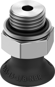 Suction cup with connection VAS-15-1/8-NBR